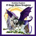 Huskies Explore If Dogs Were Dragons: Huskies Explore If Dogs Were Dragons