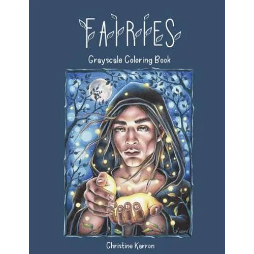 Fairies Grayscale Coloring Book