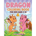 Dragon Coloring book for kids Aged 5-10